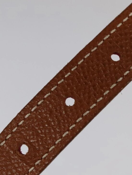 HERMES Belt Leather 28.3\